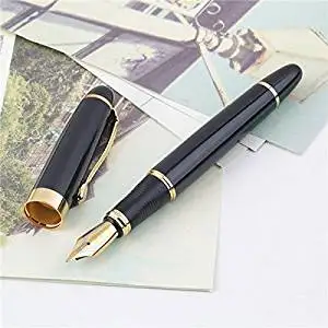 Jinhao X450 Black And Golden M Nib Fountain Pen / . Jinhao X450 Black And Golden M Nib Fountain Pen is available now from our US warehouse for only $4.99 . . Jinhao X450 Black And Golden M