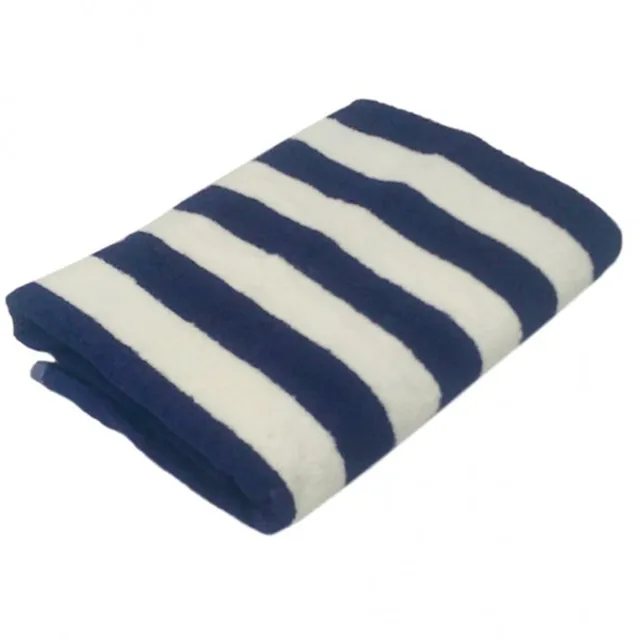 stripes pool towel
