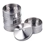 6.5"Chinese design small dim sum steamer /Stainless steel dim sum basket