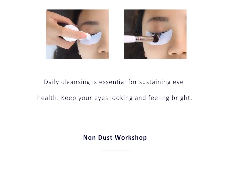 Oil Free Eye Makeup Remover For Eyelash Extension Liquid Eyelash