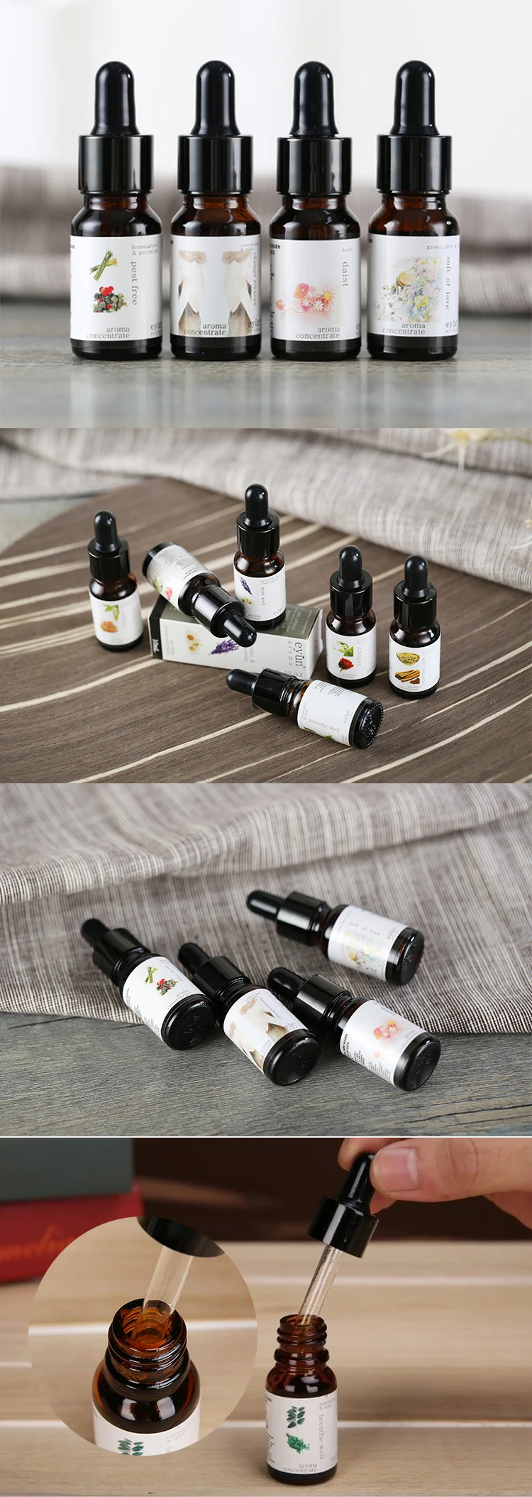 Aroma diffuser USE aroma concentrate lavander sandalwood essential aromatic oil