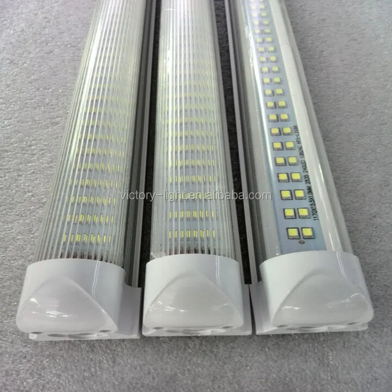 Wholesale Price USA Standard Listed SMD2835 4FT 8FT LED Linear Shop Lighting T8 Integrated LED Tube Light Fixture