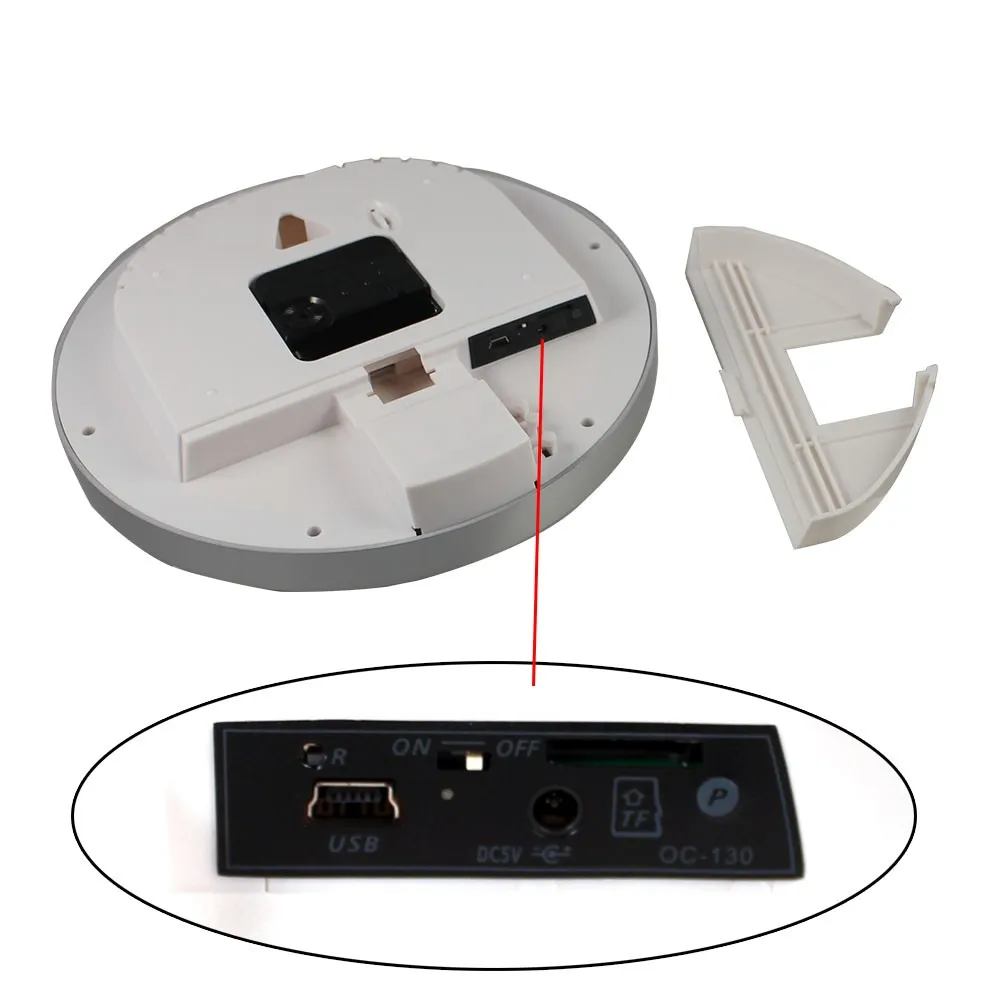 Spy Camera Alarm Clock Wall Clock Spy Camera Manual Mini Clock Camera