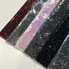 Hot Custom-Made Sublimation Colorful Sequin Lace Fabric