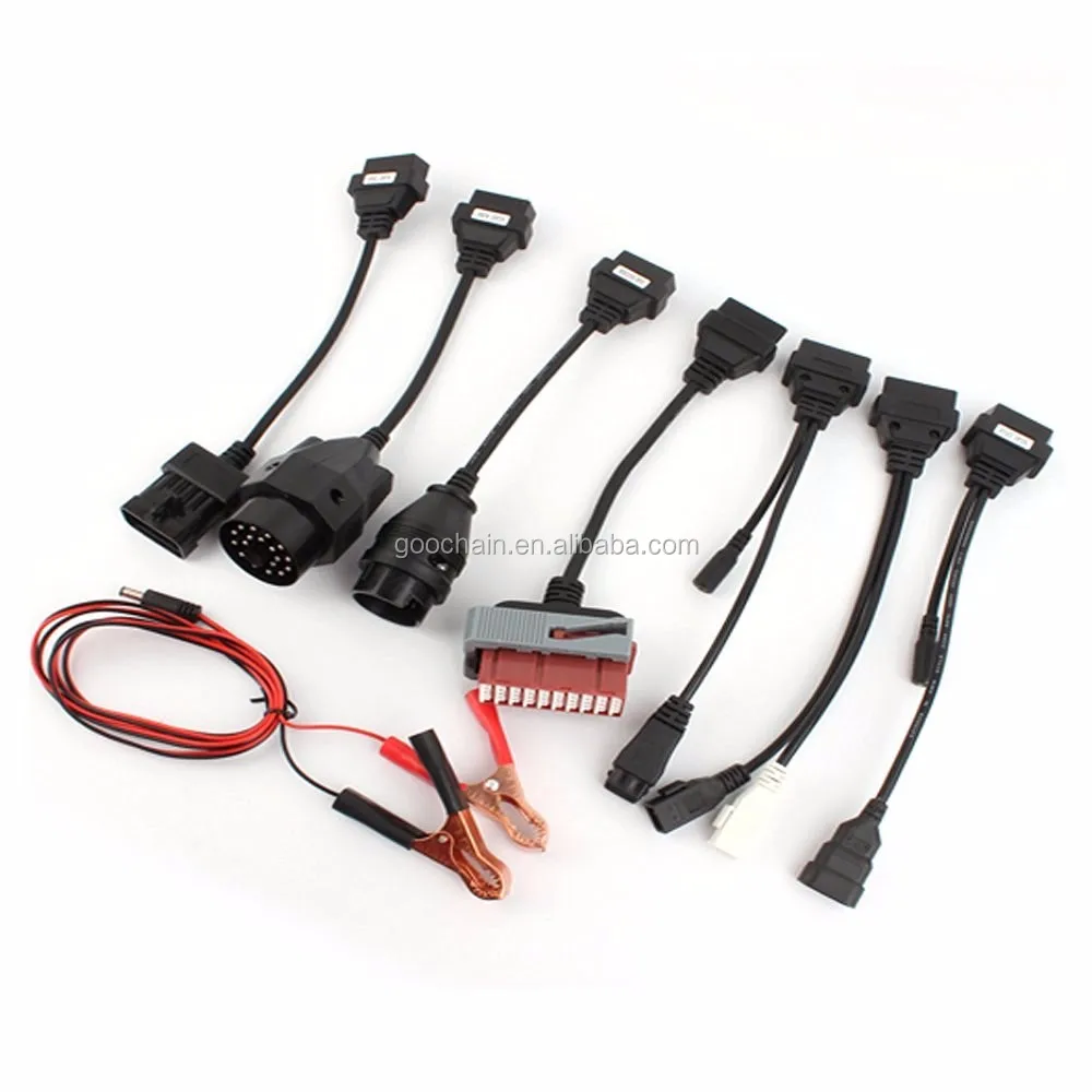 8 in 1 OBD1 to OBD2 Car Diagnostic Tool Cable Connector Adapter kit for car  start