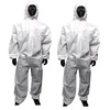 antistatic and flame retardant industrial medical SMS coverall flame retardant protective coverall