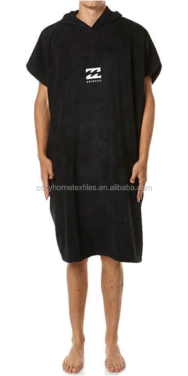 terry cloth changing poncho