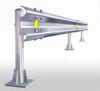 Highway traffic safety W Beam hot dip galvanized highway guardrail crash barrier manufacturer U / H / C post