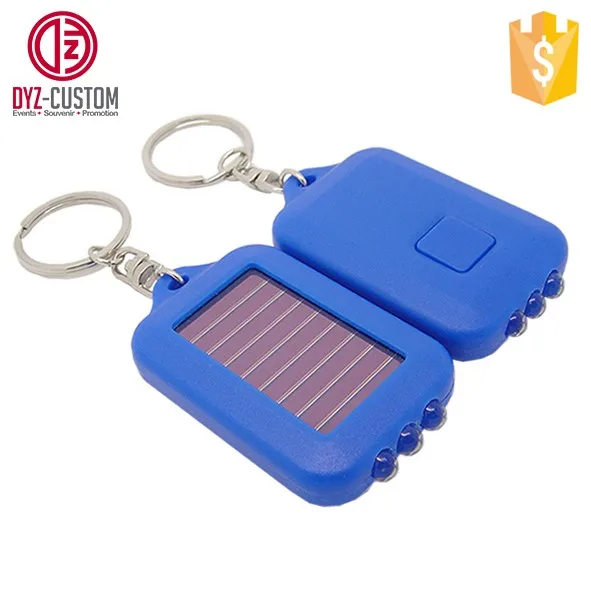 Solar Power Rechargeable 3Led Flashlight Keychain (2).jpg