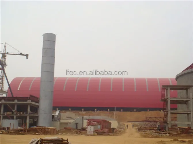 Professional Design space frame ball for limestone storage