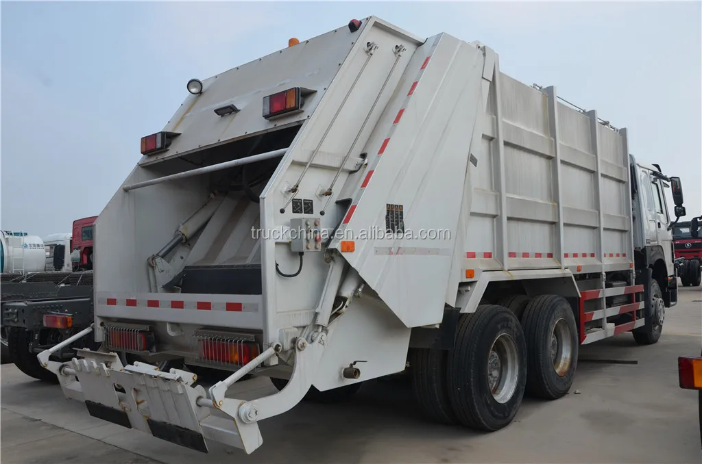 mach front load garbage truck dimensions
