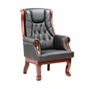 High quality popular china office chairs without wheels arm pads office chairs