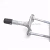 pole line hardwares/steel pin band post insulator bracket clamp bolt
