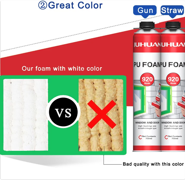 Large Expanding Spray Pu Foam Gapfilling Polyurethane Foam Sealant