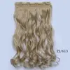 High Quality 100% human hair Extensions Double Drawn One Piece Clip in Curly Hair Extension