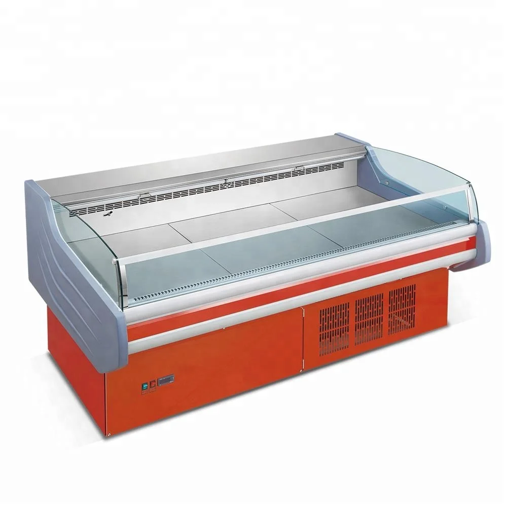 2米新款商用超市二手肉类展示冰箱