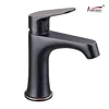 Single hole single handle deck mounted contemporary style modern brass bathroom basin faucet basin taps vanity faucet