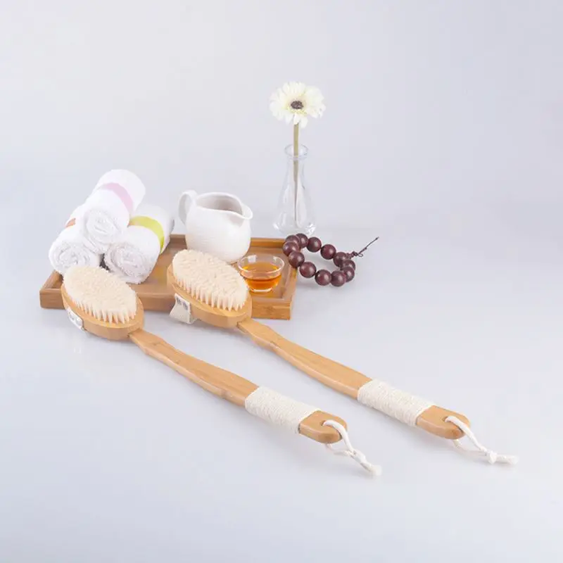 Hottest Practical Product Cactus Brush Horse Hair Brush Luxury Bathroom