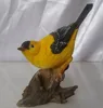 home decoration lively resin bird figurine