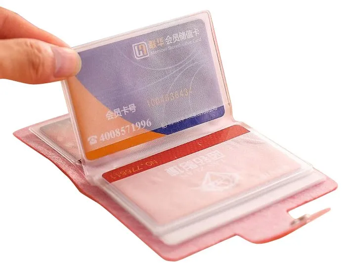 Promo Colorful Leather Id Credit Card Holder Buy Leather Id Card