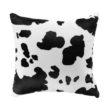 plush cow pillow