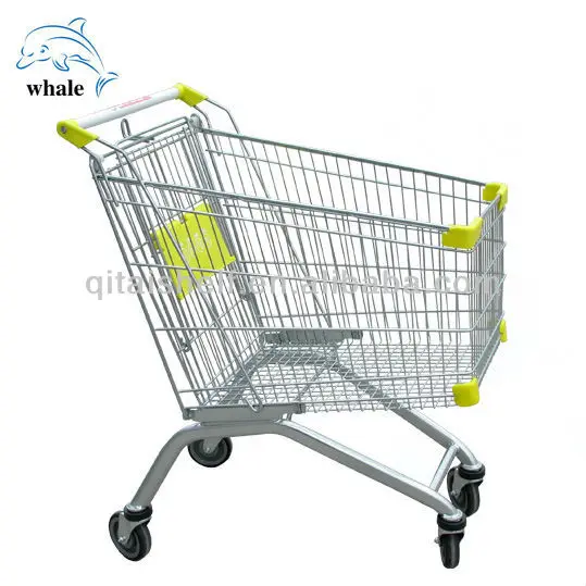 European Style Professional Supermarket Trolley Dimensions Buy