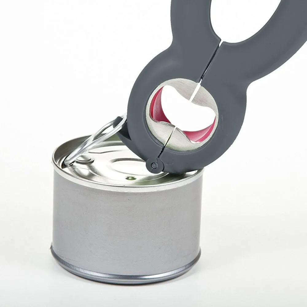 Manual Jar Can Cap Opener Remover Multifunction 6in1 Seal Lid Twist Off Twister Grip Kitchen