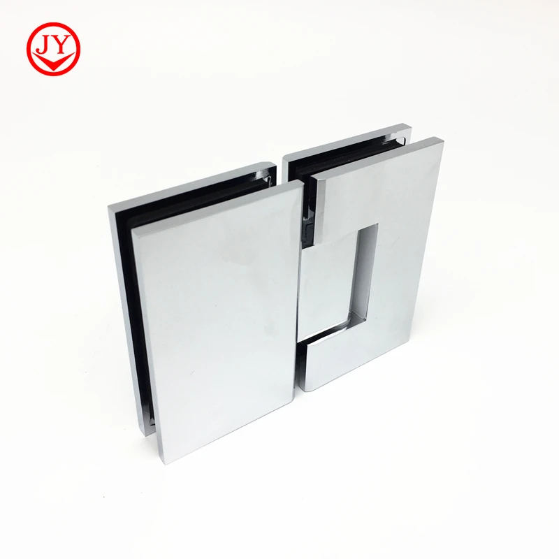 Brass Square Glass Cut Out Hinge Shower Screen Door Hinge - Buy Brass ...