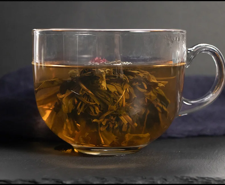 flowering blooming tea