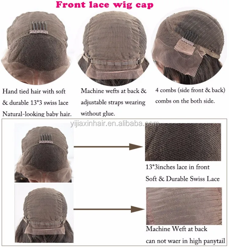 Ocean Wave Philippine Hair Full Lace Wigs,High Density Lace Wig Human