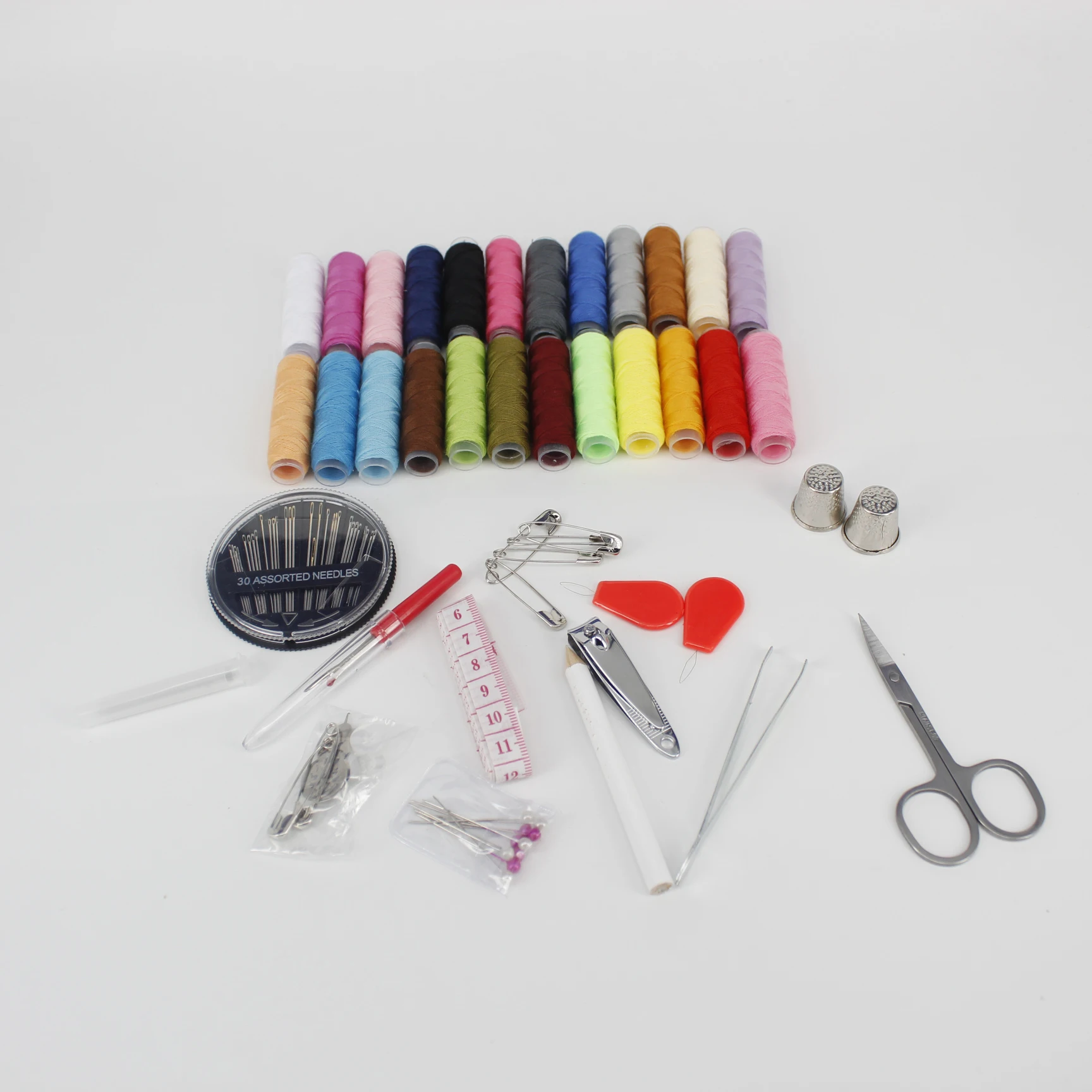 Diy Sewing Kit Beginners Home Portable Sewing Kit With Scissors,Thimble
