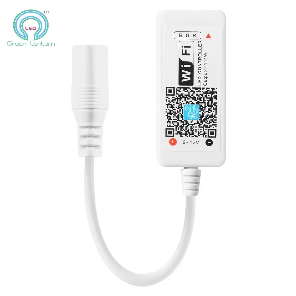 Hot sale Mini WiFi LED Smart Controller for RGB LED Strip Light Suitable for Android and IOS System Mobile Phone APP