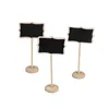 Wooden Blackboard Chalkboard Wedding Table Number Sign Stand