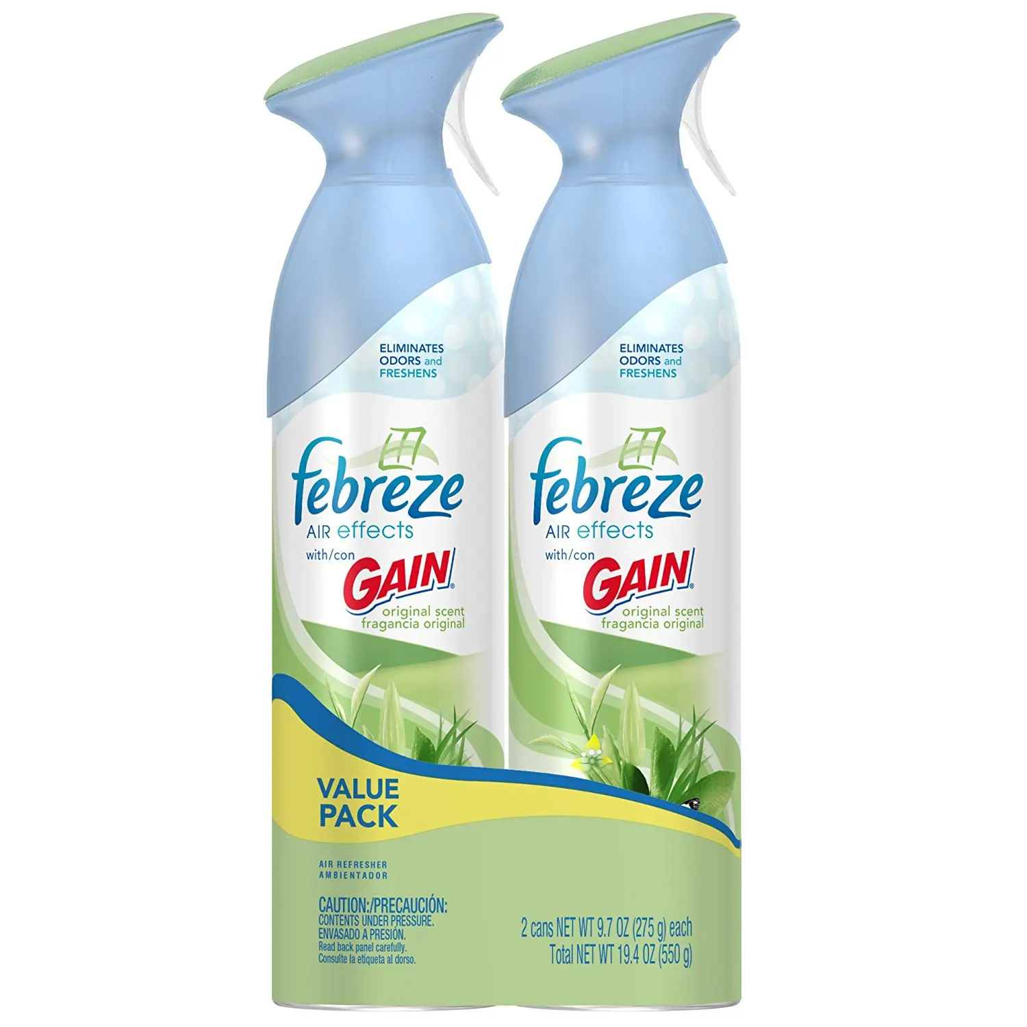 Febreze Air effects Original with gain scent - 2 ct (037000470922)