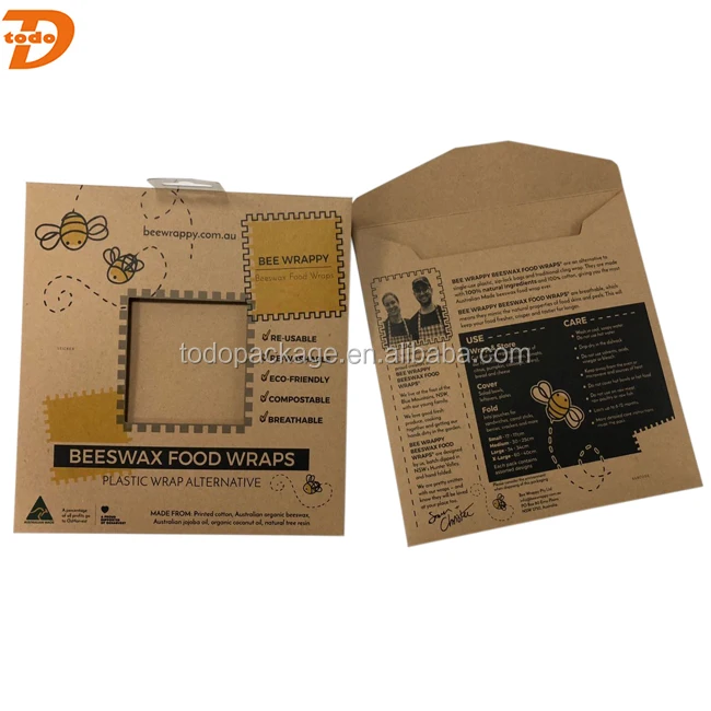 Printed Brown Recycled Paper Envelope Style Packaging Box Buy