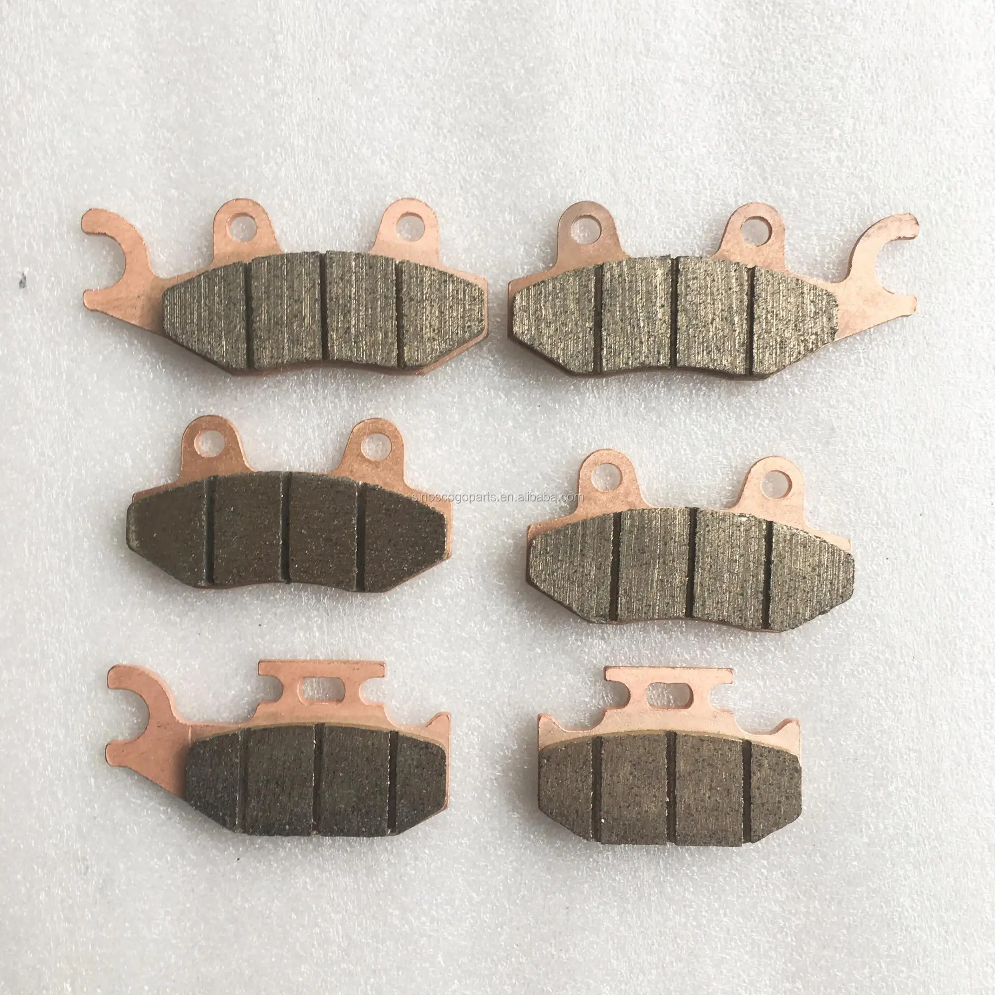 Aazon.co: Factory Spec, Front & Rear Sei-etallic Brake Pads For - Foto 6