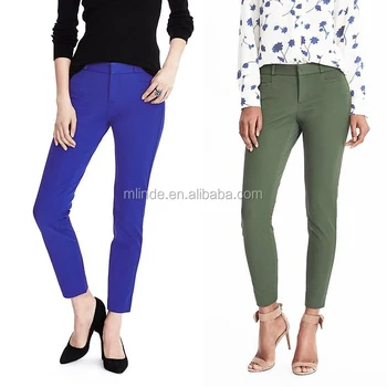 pencil ankle pants