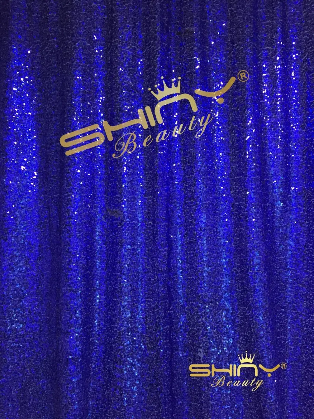 Buy ShinyBeauty 6FTx6FT-Royal Blue-Simple Sequin Photography Backdrop