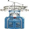 Computerized rib transferred jacquard circular knitting machine