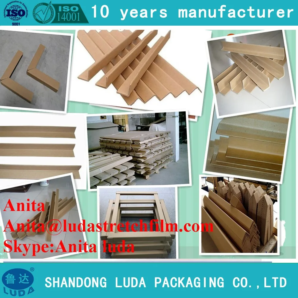 Shandong Furniture Required L-shaped Packing Carton Corner