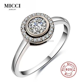 Custom 925 Silver Sterling Cz Ring Jewelry Design 14k White Gold Custom 925 Silver Sterling Cz Ring Jewelry Design 14k White Gold Price 1 Carat Round