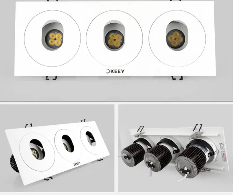 led grille downlight