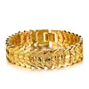 Men Jewelry Flowers Gold Plated Bracelet Design For Man Gift Single Gold Bangle Men Jewelry Accessories