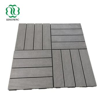 China Wpc Diy Deck Fliesen Fur Balkon Ausserhalb Cafe Wasser Fleckwiderstand Buy Composite Deck Bord Reich Wpc Holz Composite Decking Endkappen