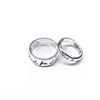 New 925 Silver Ring European and American Vintage Decorative Chrome Punk Style Heart