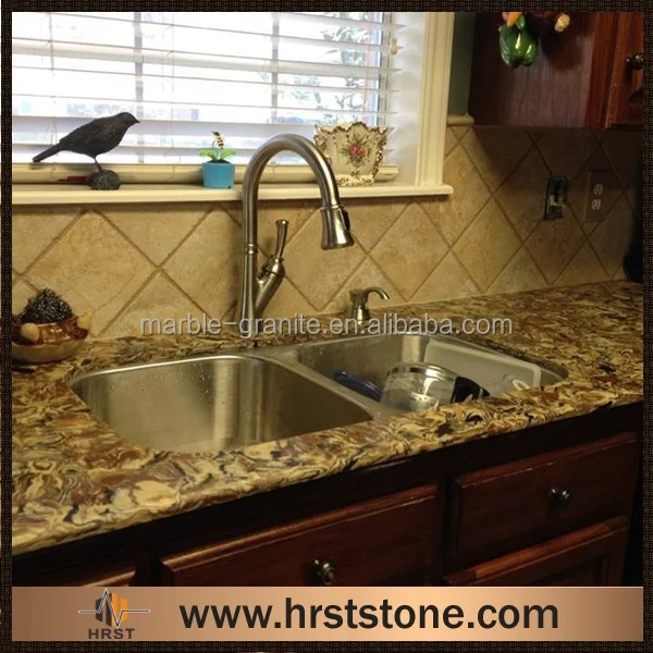 ferro gold granite countertop