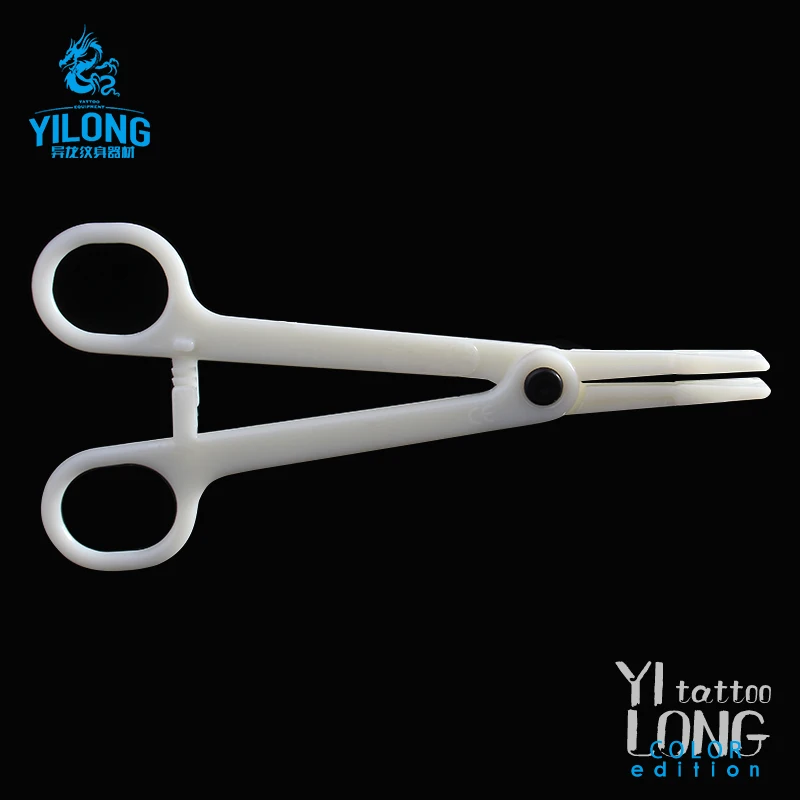 Yilong  Disposable Pennington Forceps Slottled sterilized by EO Gas Piercing Tools