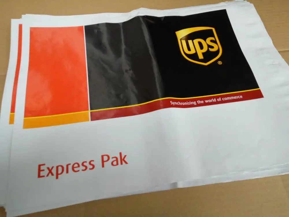 Custom Poly Mailer Courier Ups Plastic Mail Bags - Buy Ups Plastic Mail ...