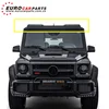G class carbon finber roof spoiler for w463 G63 G65 G500 G400 G350 carbon spoiler with LED running lights front roof wing