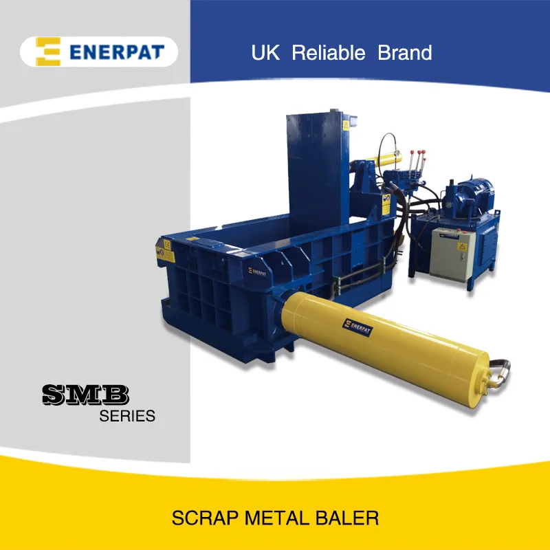 UK Enerpat scrap chips metal baling machine